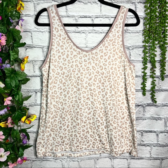 ]🌼3/$30🌼Nicole Miller New York Leopard Printed Super Soft Swing Tank Size Med. - Picture 13 of 15